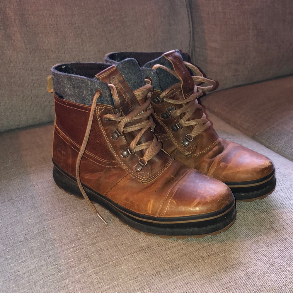 Men’s Timberland weatherproof boots